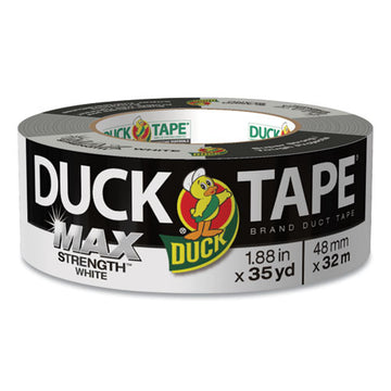 Duck® Max Duct Tape, 3" Core, 1.88" X 35 Yds, White freeshipping - TVN Wholesale